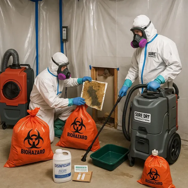 Contaminated Water Handling Protocols process in Crete, IL